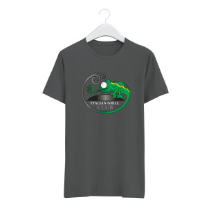 T-shirt Grigia Italian Grill Club