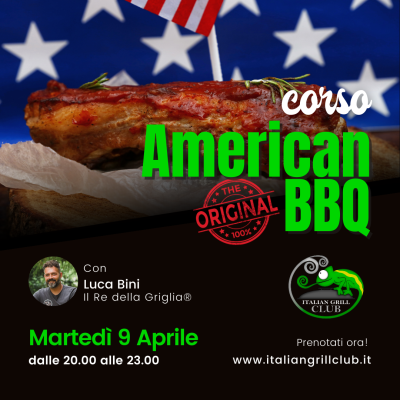 Corso BBQ | American BBQ | MARTEDì 9 APRILE