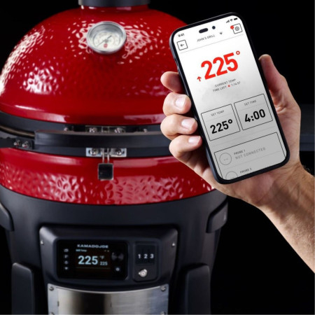 Kamado Joe - KONNECTED BIG JOE™ Grill digitale a carbone e affumicatore