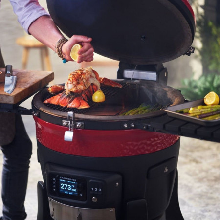 Kamado Joe - KONNECTED BIG JOE™ Grill digitale a carbone e affumicatore