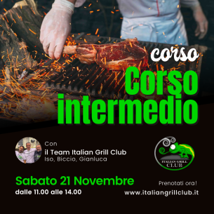 SABATO 21 NOVEMBRE | Corso Intermedio